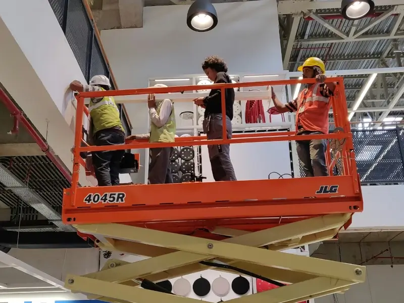 Formation nacelle élévatrice — opérateur en hauteur