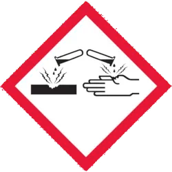 Pictogramme SGH — Corrosion