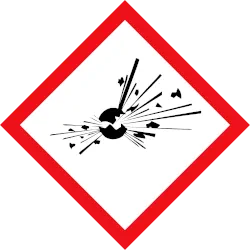 Pictogramme SGH — Explosif