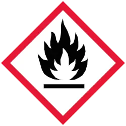 Pictogramme SGH — Flamme, inflammable