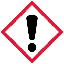 Pictogramme SGH — Point d'exclamation